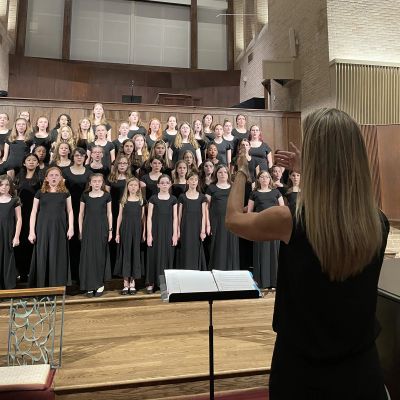 Birmingham Girls Choir directors and singers